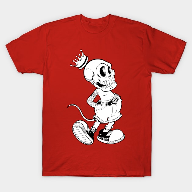 Skull Boy T-Shirt by FatRocketStudios